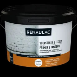 Renaulac Buitenmuurverf Gevel Voorstrijk & Fixeer Transparant 2,5L
