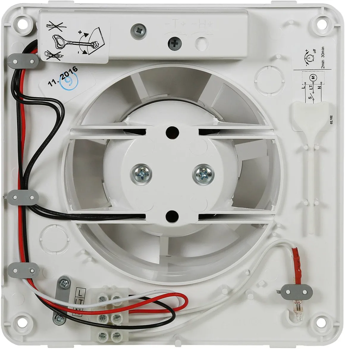 Renson Badkamerventilator 7201T O100Mm Wit
