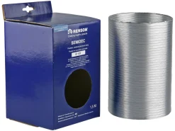 Renson Flexibele Buis Semidec Aluminium 1500Mm O125Mm