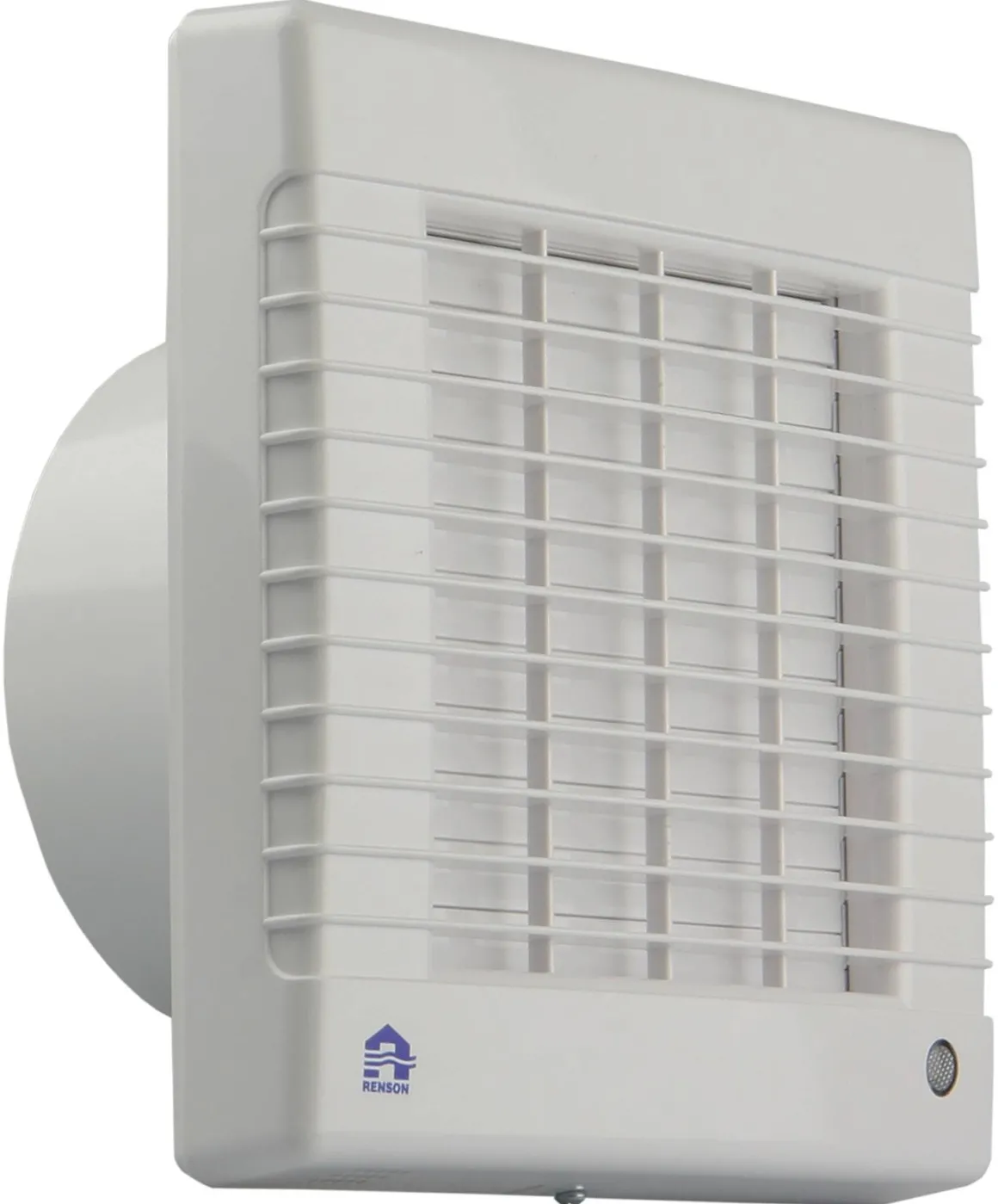 Renson 7231T Badkamerventilator O100Mm 12V Afsluitbaar Met Timer Wit