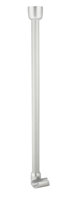 Ridder Douchegordijnstangsteun 55Cm Mat Zilver