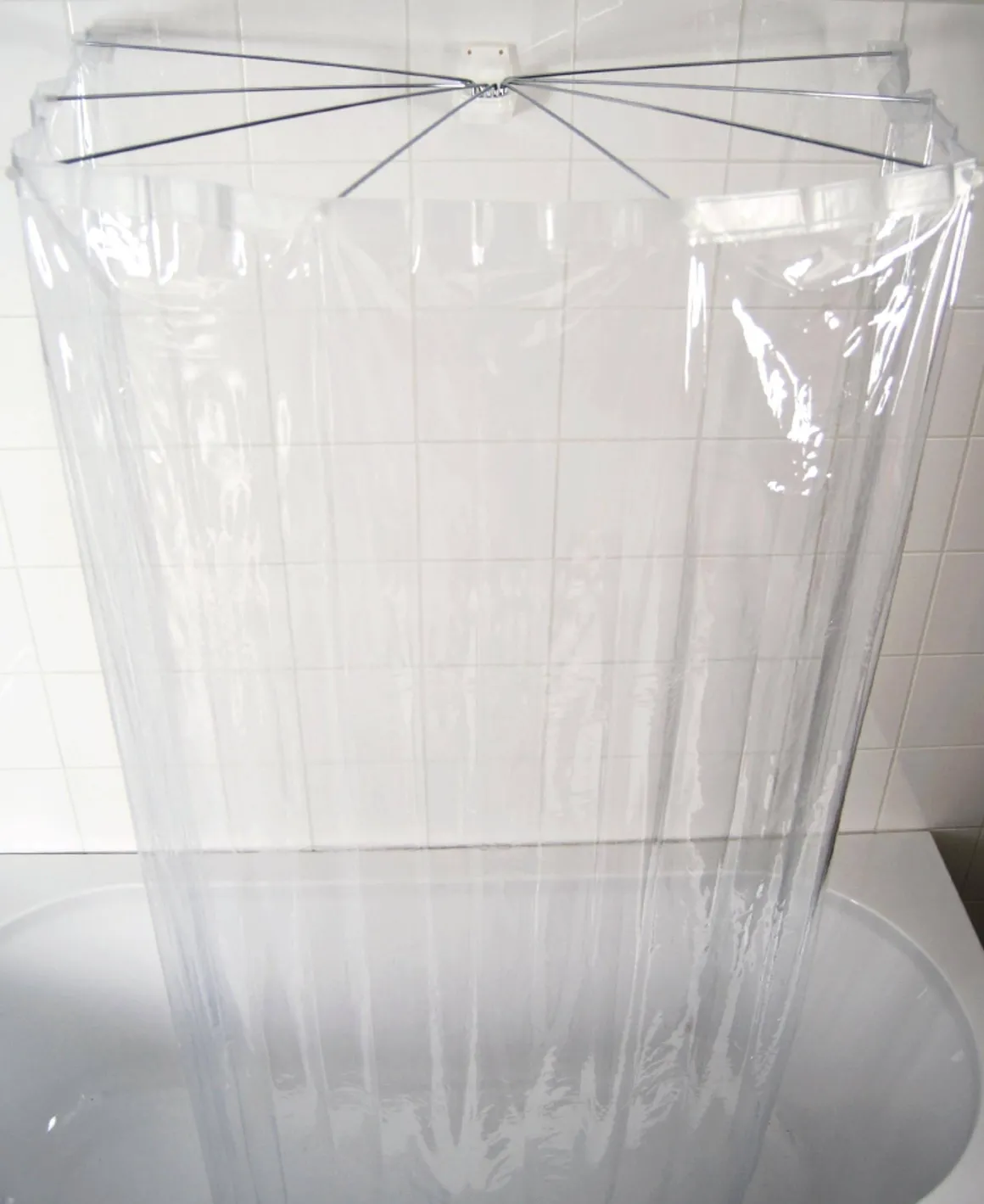 Ridder Opvouwbare Douchecabine Ombrella Brillant 100X170Cm Transparant