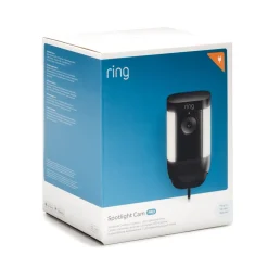 Ring Beveiligingscamera Spotlight Cam Pro - Plug-In - 1080P Hd-Video - Zwart