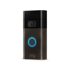 Ring Deurbel Met Video En Wifi Brons