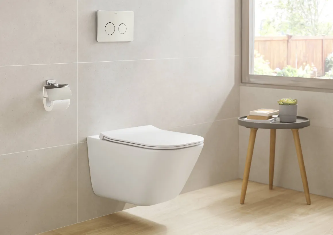 Roca Inbouwreservoir Set Cassandra | Soft-Close Toiletzitting