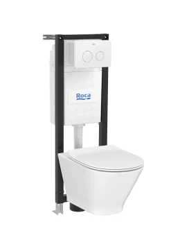 Roca Inbouwreservoir Set Heracles | Soft-Close Toiletzitting | Randloos Toiletpot