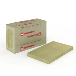 Rockwool Isolatieplaat Plus - Steenwol - Rd-Waarde 2M² K/W - 70Mm - 100X60Cm - 3,6M² - 6 Stuks