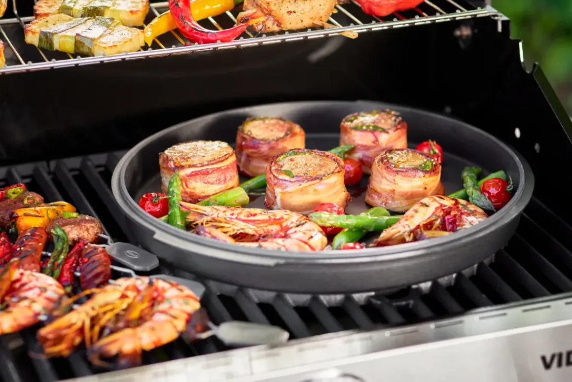 Rosle Gasbarbecue Videro G6-S Vario 30Mbar 110,5X65,5X65,5Cm