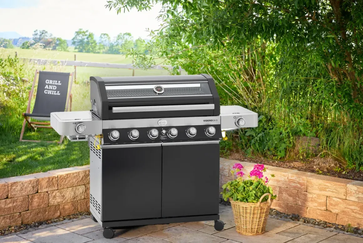 Rosle Gasbarbecue Videro G6-S Vario 30Mbar 110,5X65,5X65,5Cm