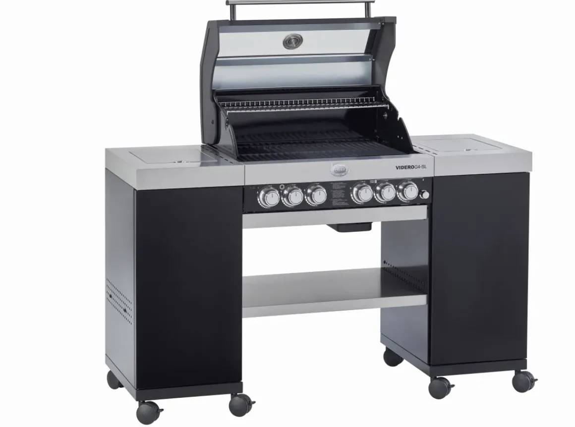 Rosle Gasbarbecue Videro G4-Sl 30Mbar 154X60X118Cm