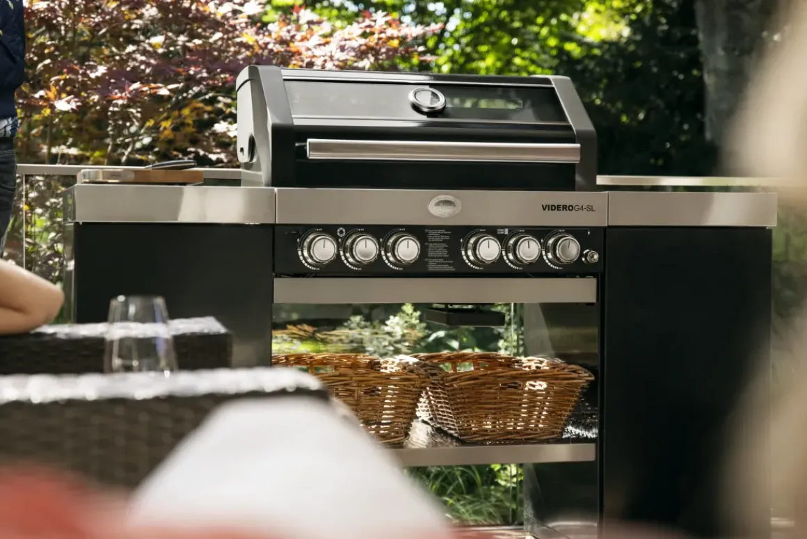 Rosle Gasbarbecue Videro G4-Sl 30Mbar 154X60X118Cm