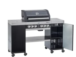 Rosle Gasbarbecue Videro G4-Sl 30Mbar 154X60X118Cm