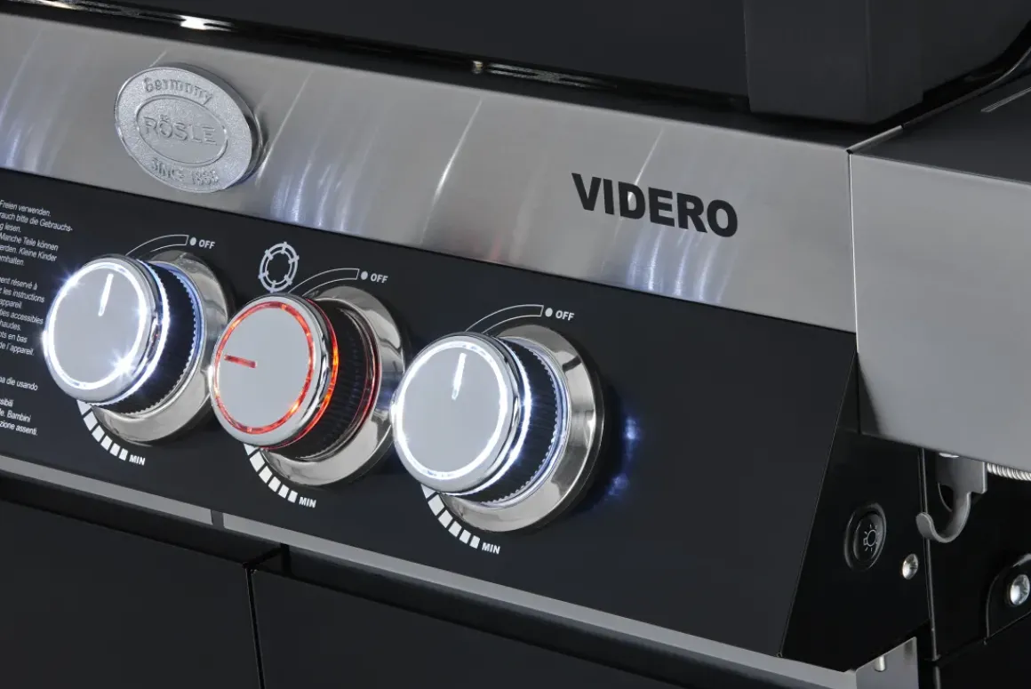 Rosle Gasbarbecue Videro G4-Sl 30Mbar 154X60X118Cm
