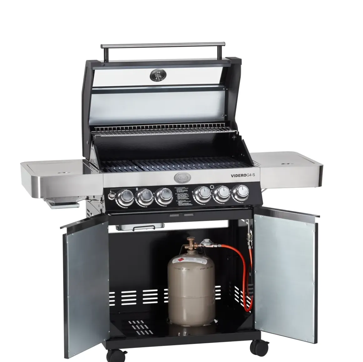 Rosle Gasbarbecue Videro G4-S Vario 30Mbar 81,5X65,5X65,5Cm