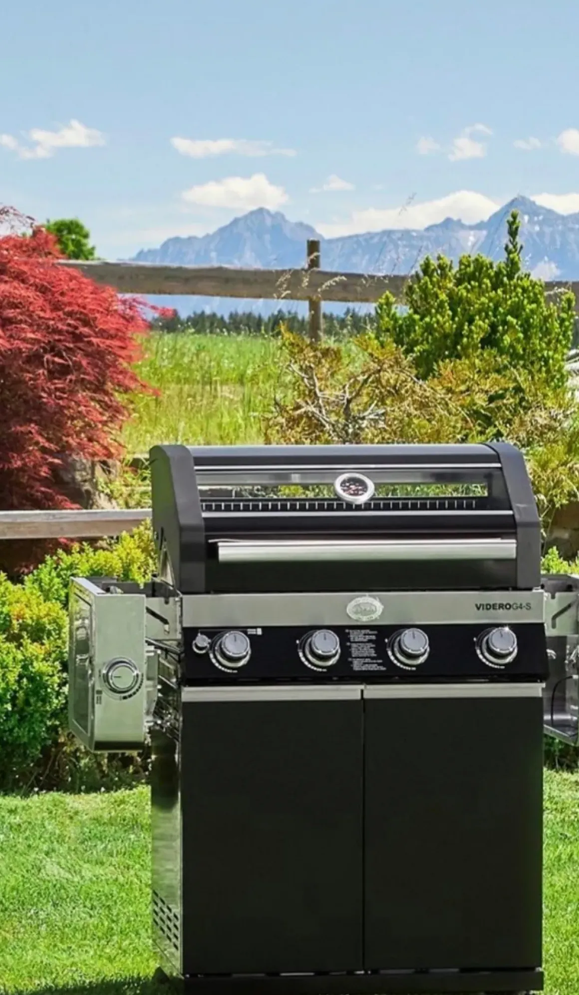 Rosle Gasbarbecue Videro G4-S Vario 30Mbar 81,5X65,5X65,5Cm