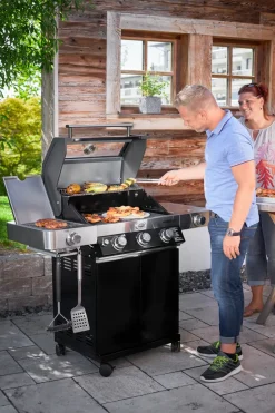 Rosle Gasbarbecue Videro G3-S Vario 30Mbar 70,5X65,5X65,5Cm