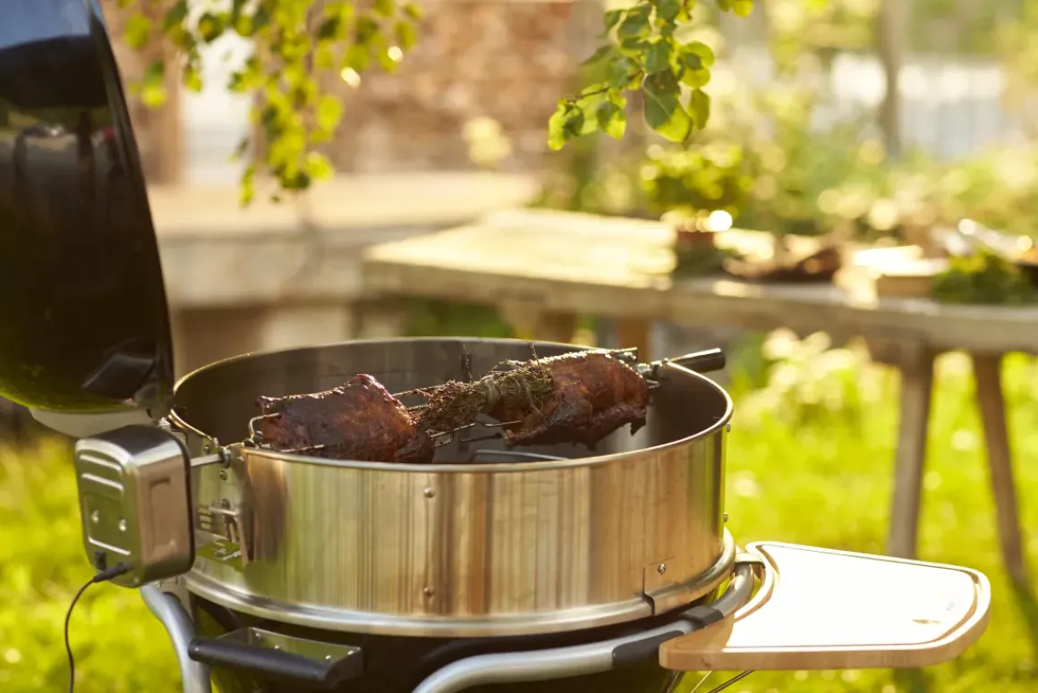 Rosle Houtskoolbarbecue No. 1 F60 Air 75X83X115Cm