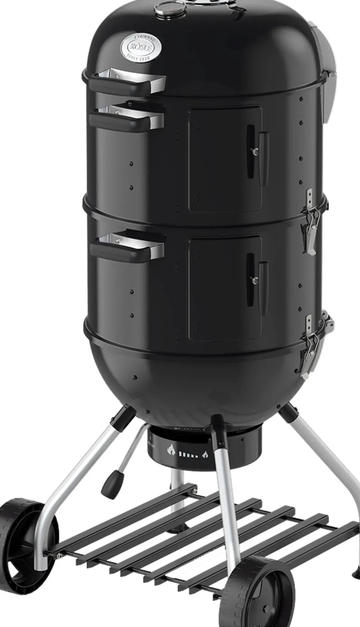 Rosle Houtskoolbarbecue Smoker F50-S No.1 69X38X136Cm