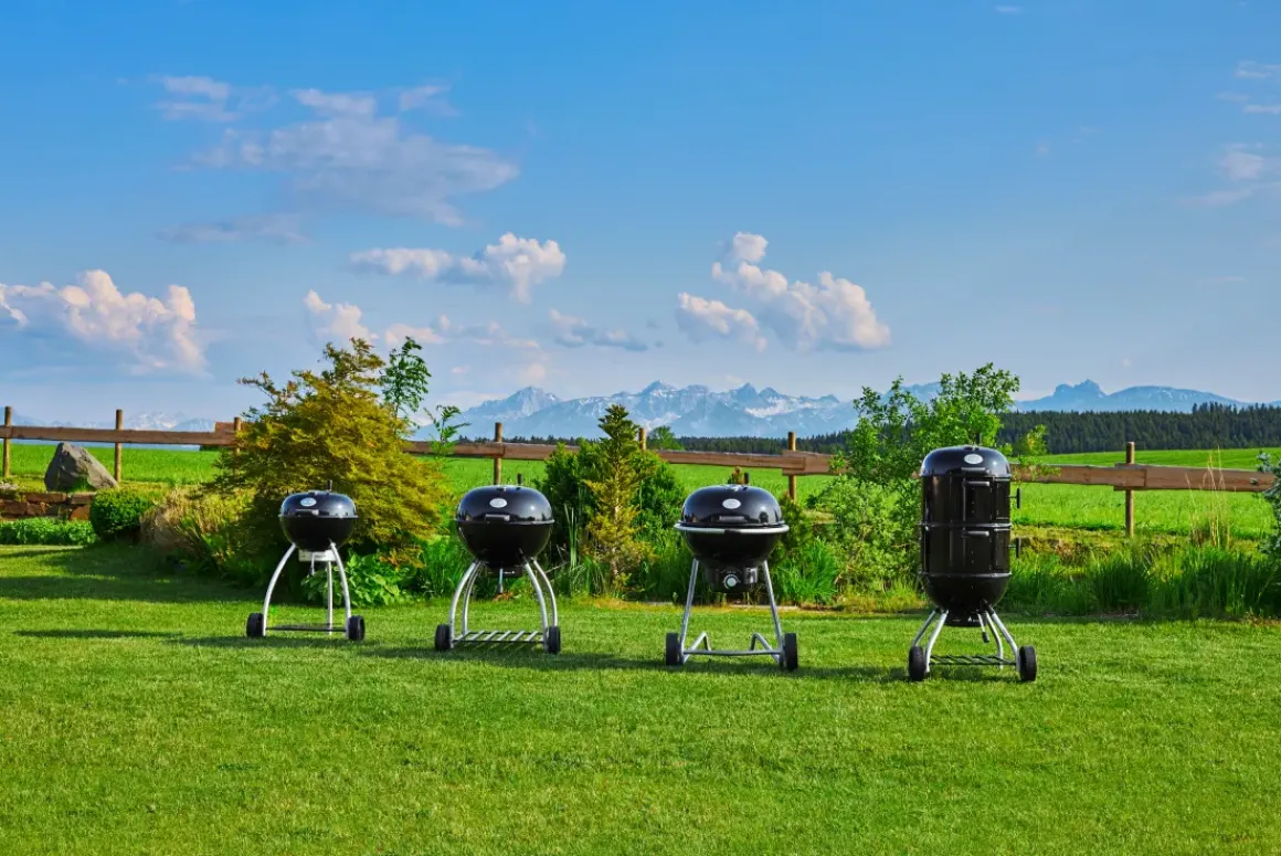 Rosle Houtskoolbarbecue Smoker F50-S No.1 69X38X136Cm