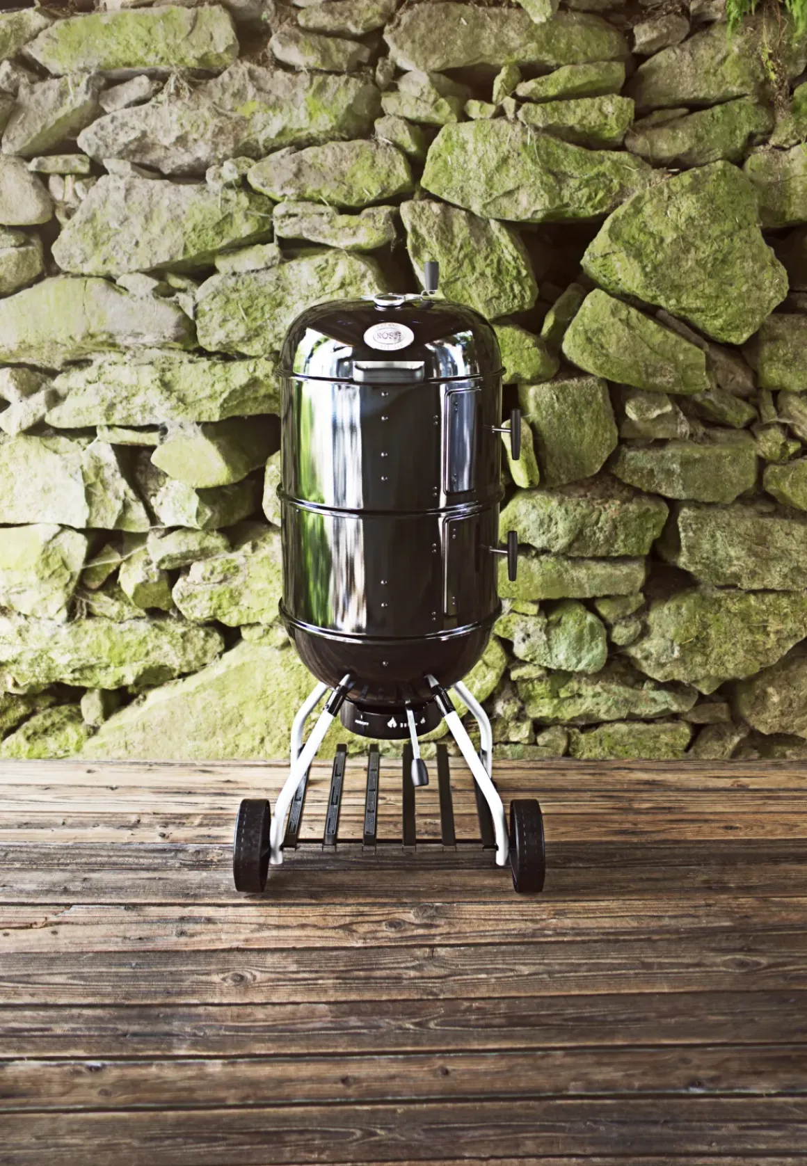 Rosle Houtskoolbarbecue Smoker F50-S No.1 69X38X136Cm
