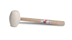 Rubi Rubberhamer Rond, Wit 250G