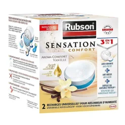 Rubson Navullingen Vochtopnemer Sensatie Vanille 2X300Gr