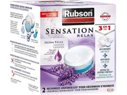 Rubson Navullingen Vochtopnemer Sensatie Lavendel 2X300Gr