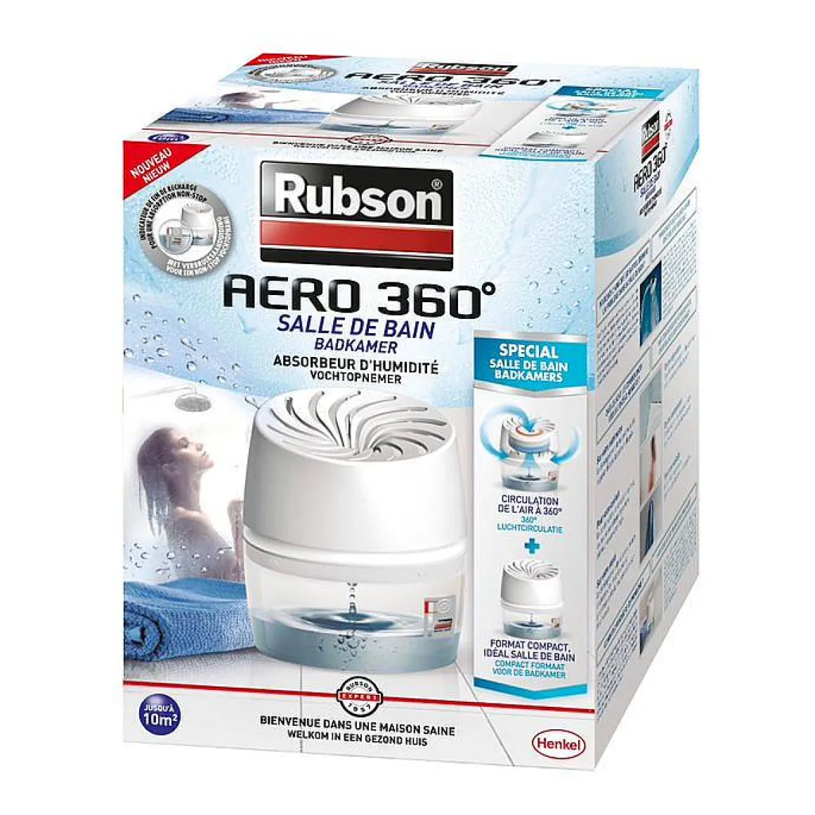 Rubson Vochtopnemer Aero 360 Badkamer 450Gr