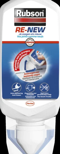 Rubson Voegkit Stralend Sanitair Renew 80Ml Wit