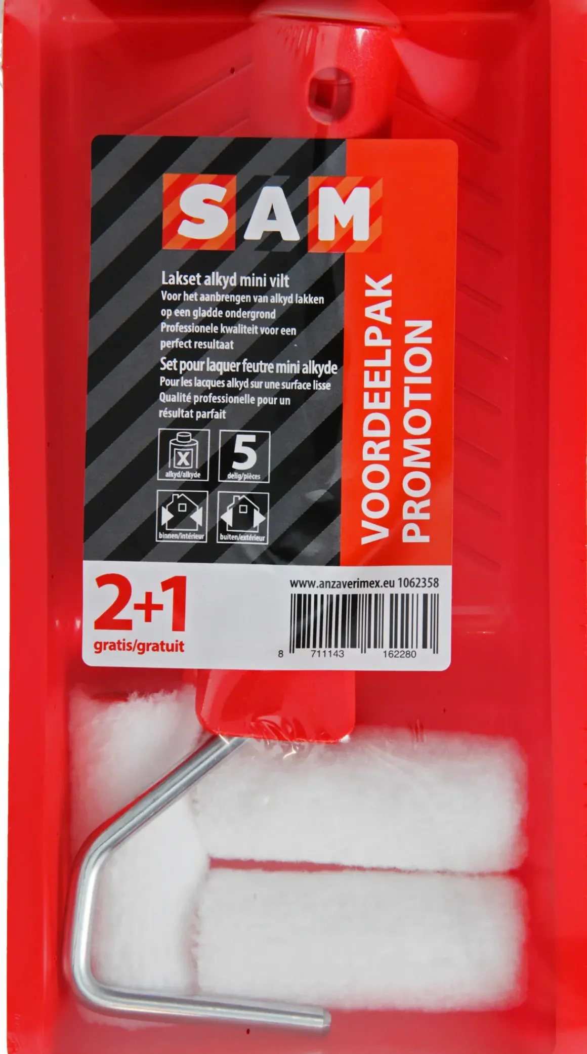 Sam Lakset Vilt Alkyd 2+1 5Cm