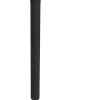 Saninstal Kachelpijp O80Mmx100Cm Zwart Geemailleerd Staal