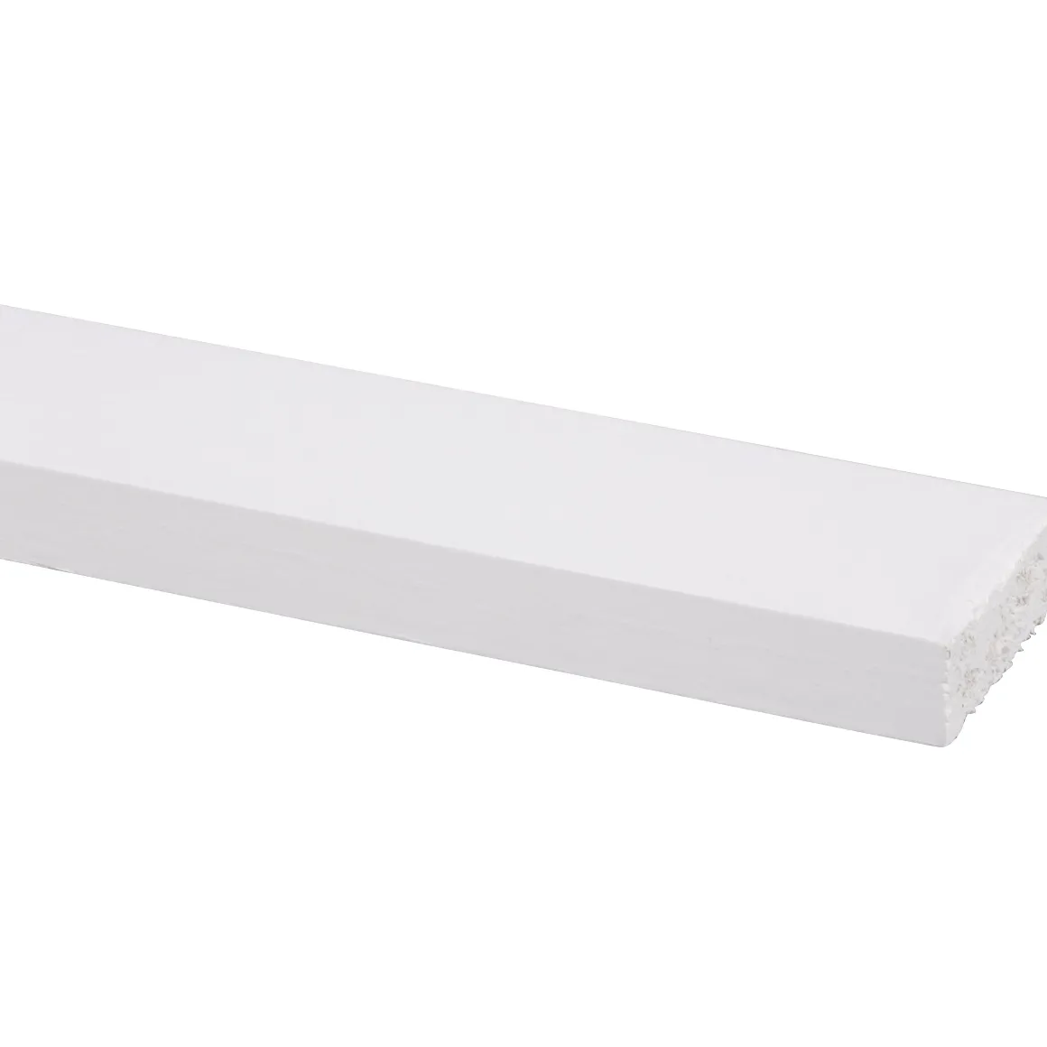 Schaaflat Grenen Gegrond Wit 16X45Mm 270Cm