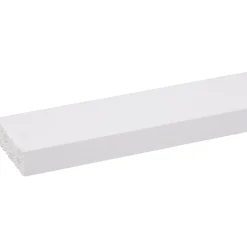 Schaaflat Grenen Gegrond Wit 16X45Mm 270Cm