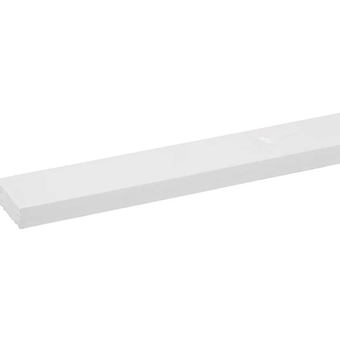 Schaaflat Grenen Gegrond Wit 9,5X28Mm 270Cm