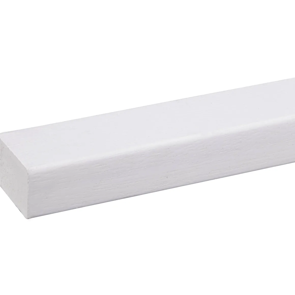 Schaaflat Hardhout Gegrond Wit 27X44Mm 210Cm