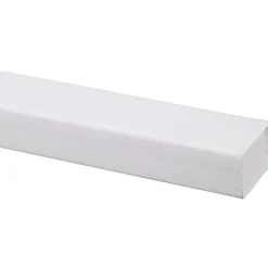 Schaaflat Hardhout Gegrond Wit 27X44Mm 210Cm
