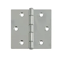 Scharnier Vaasknop 76X76Mm Vermessingd