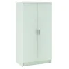 Schoenenkast Met 2 Deuren Wit