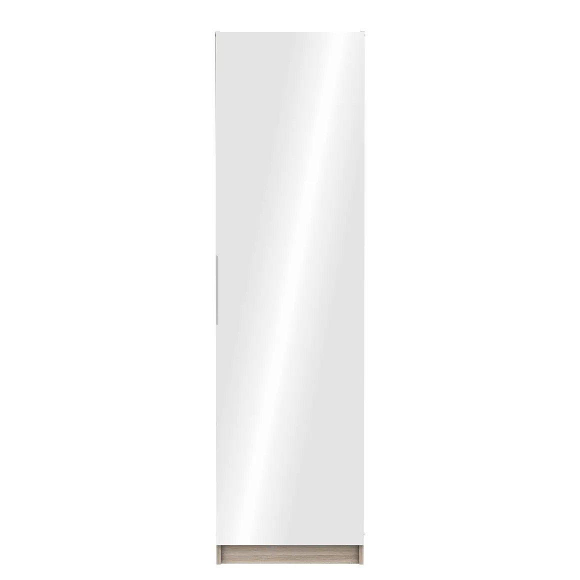 Schoenenkast Met Spiegeldeur Wit 173X50Cm