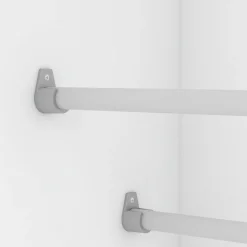 Schoenenkast Met Spiegeldeur Wit 173X50Cm