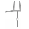 Sealskin 105 Transparante Lekstrip Voor Onder De Deur