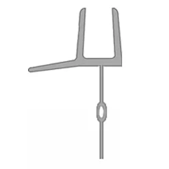Sealskin 105 Transparante Lekstrip Voor Onder De Deur