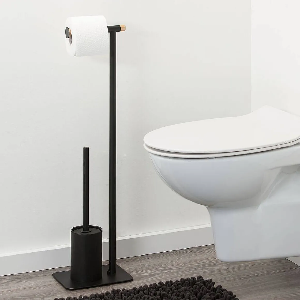 Sealskin Brix Toiletbutler Metaal Zwart