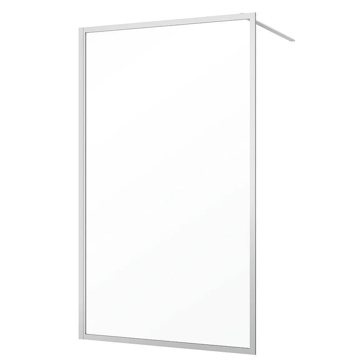 Sealskin Contour Inloopdouche Type A3 118X200Cm Zwart| 6Mm Helder Veiligheidsglas