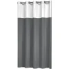 Sealskin Douchegordijn Double Polyester/Katoen 180X200Cm Grijs