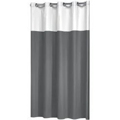 Sealskin Douchegordijn Double Polyester/Katoen 180X200Cm Grijs
