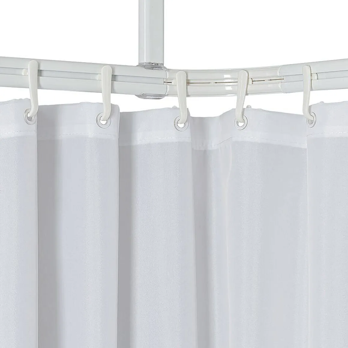 Sealskin Easy Roll Douchegordijnstangset 90X90X90Cm Wit
