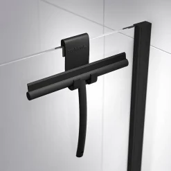Sealskin Inc. Inloopdouche Type A3 120X200Cm Met Douchemand | 8 Mm Helder Veiligheidsglas Met Antikalklaag Mat Zwart