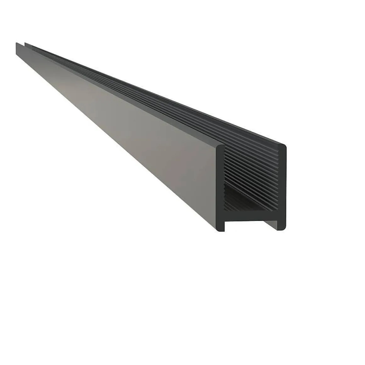 Sealskin Mix&Match Muurprofiel 2000Mm Zwart Voor 8Mm Veiligheidsglas