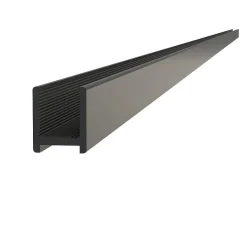 Sealskin Mix&Match Muurprofiel 2000Mm Zwart Voor 8Mm Veiligheidsglas